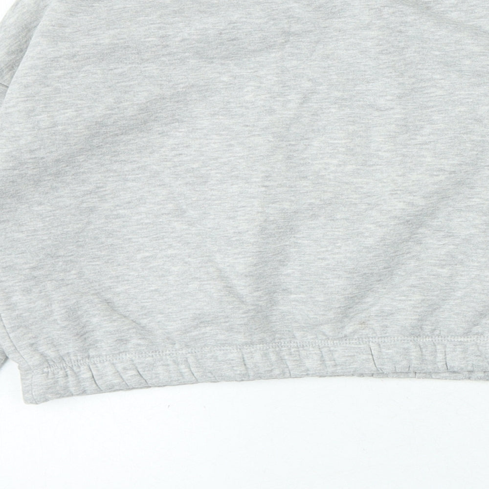 PRIAMRK Girls Grey Polyester Pullover Sweatshirt Size 9-10 Years Pullover - Disney Christmas Jumper