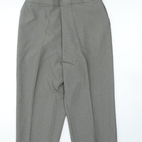 Saira Womens Black Polyester Capri Trousers Size 18 Regular