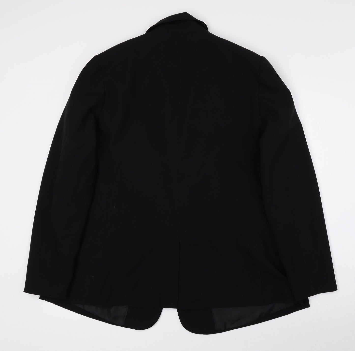 Papaya Womens Black Jacket Blazer Size 20 Button