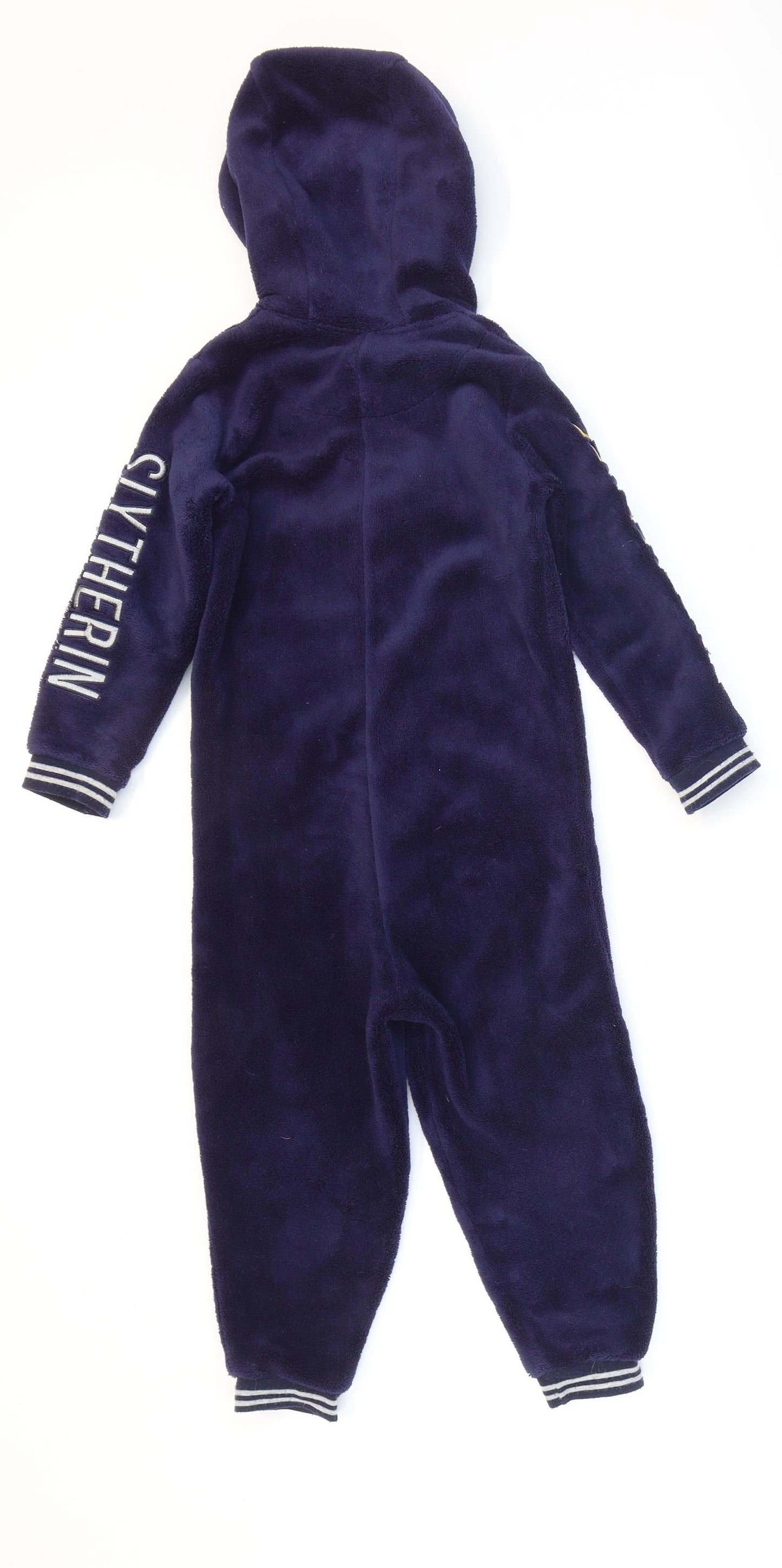 George Boys Blue Solid Polyester One Piece Size 4-5 Years Zip - Harry Potter.