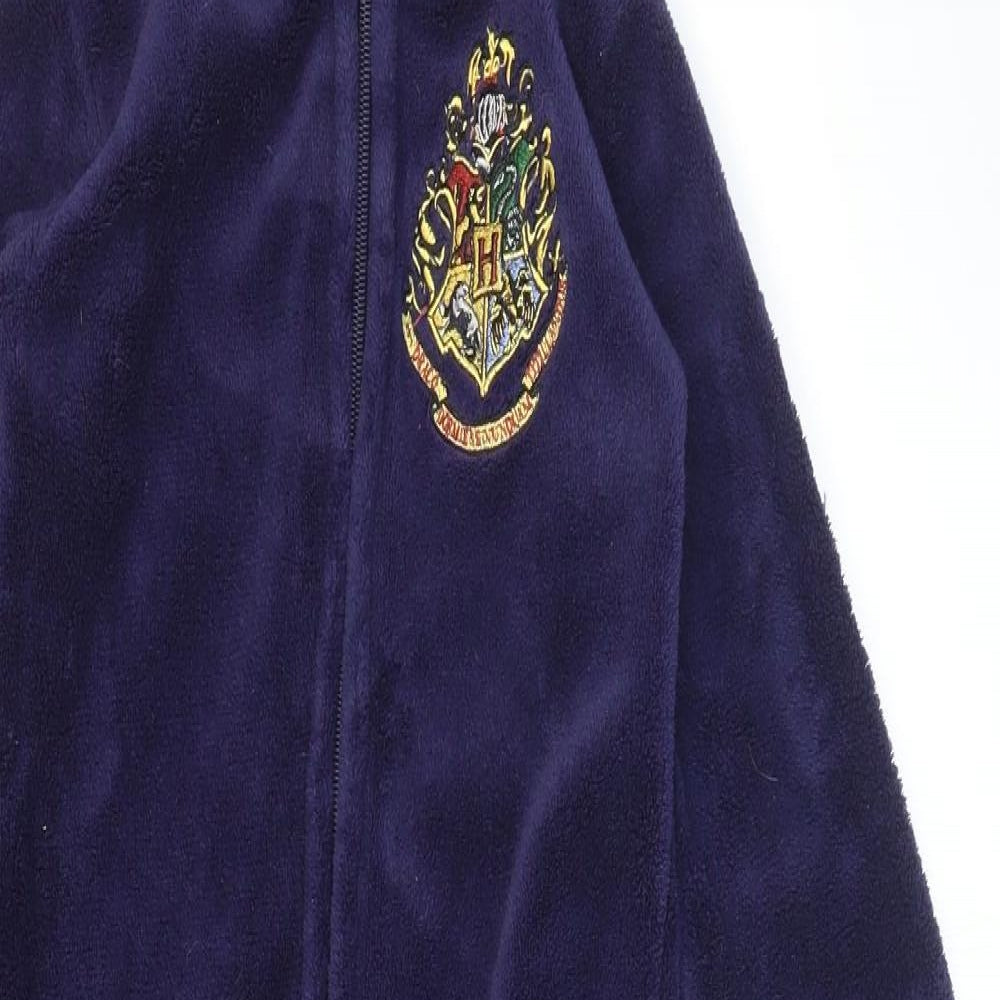 George Boys Blue Solid Polyester One Piece Size 4-5 Years Zip - Harry Potter.