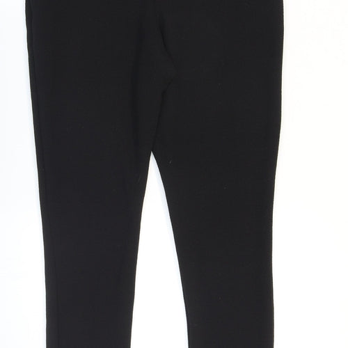 Boohoo Womens Black Polyester Carrot Leggings Size 8 L29 in