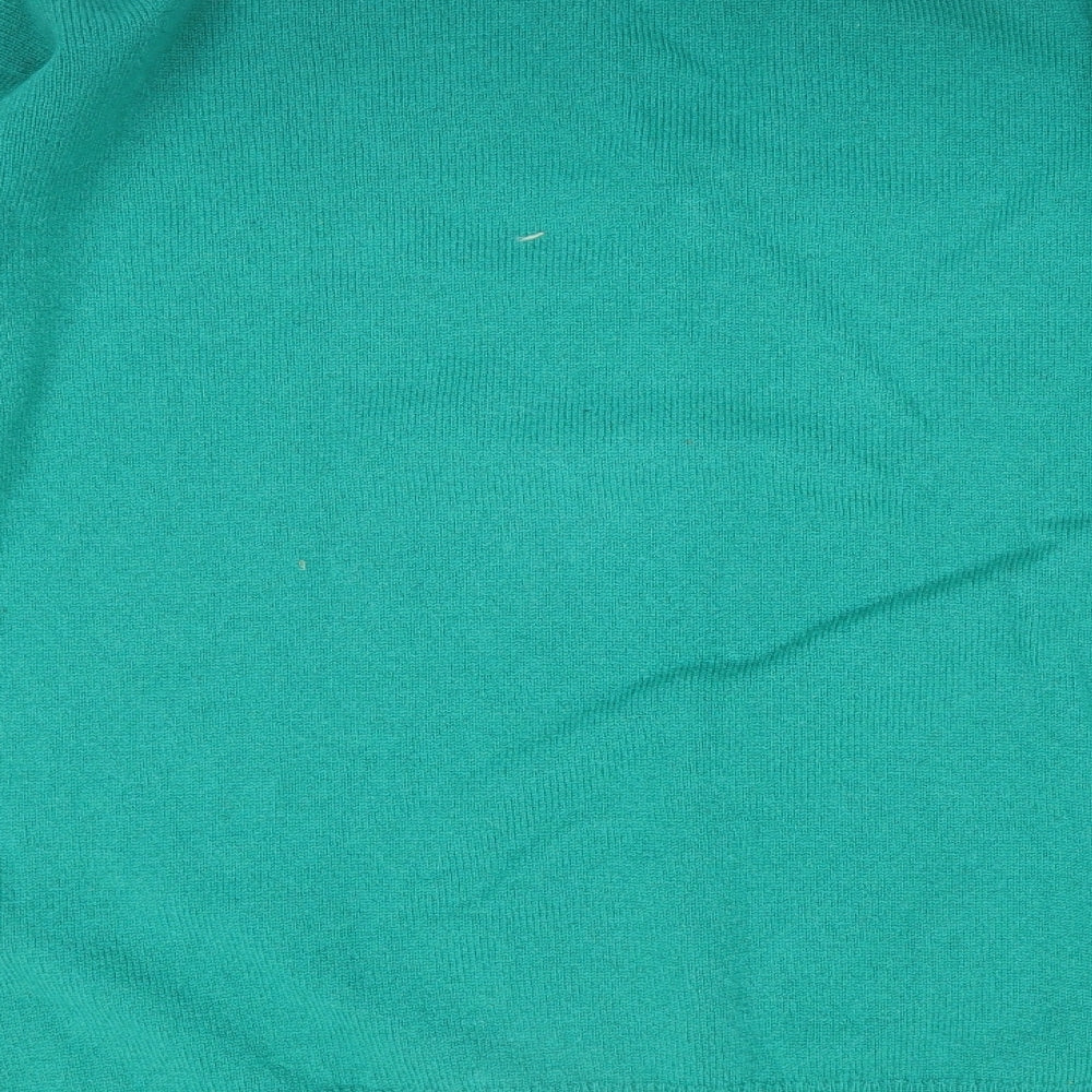 Pringle Mens Green V-Neck Wool Pullover Jumper Size Big 2X