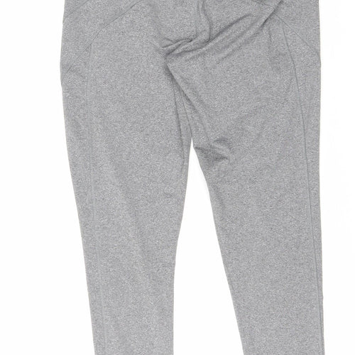Primark Womens Grey Polyester Jogger Leggings Size 12 L27 in