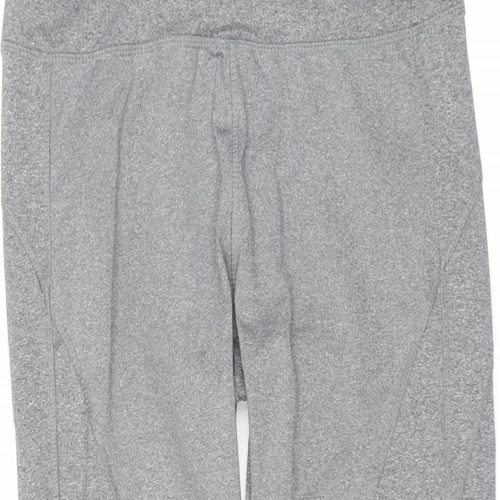 Primark Womens Grey Polyester Jogger Leggings Size 12 L27 in