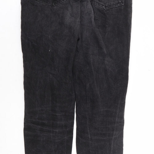 ASOS Mens Black Cotton Skinny Jeans Size 30 in L32 in Regular Zip