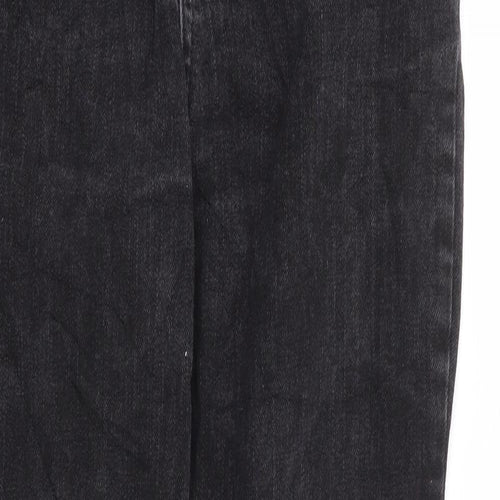 ASOS Mens Black Cotton Skinny Jeans Size 30 in L32 in Regular Zip