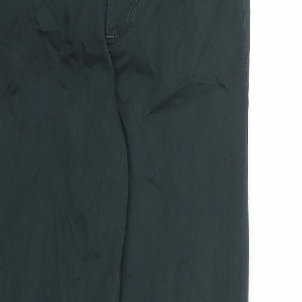 Marks and Spencer Womens Green Cotton Jegging Jeans Size 6 L26 in Regular - Short Length