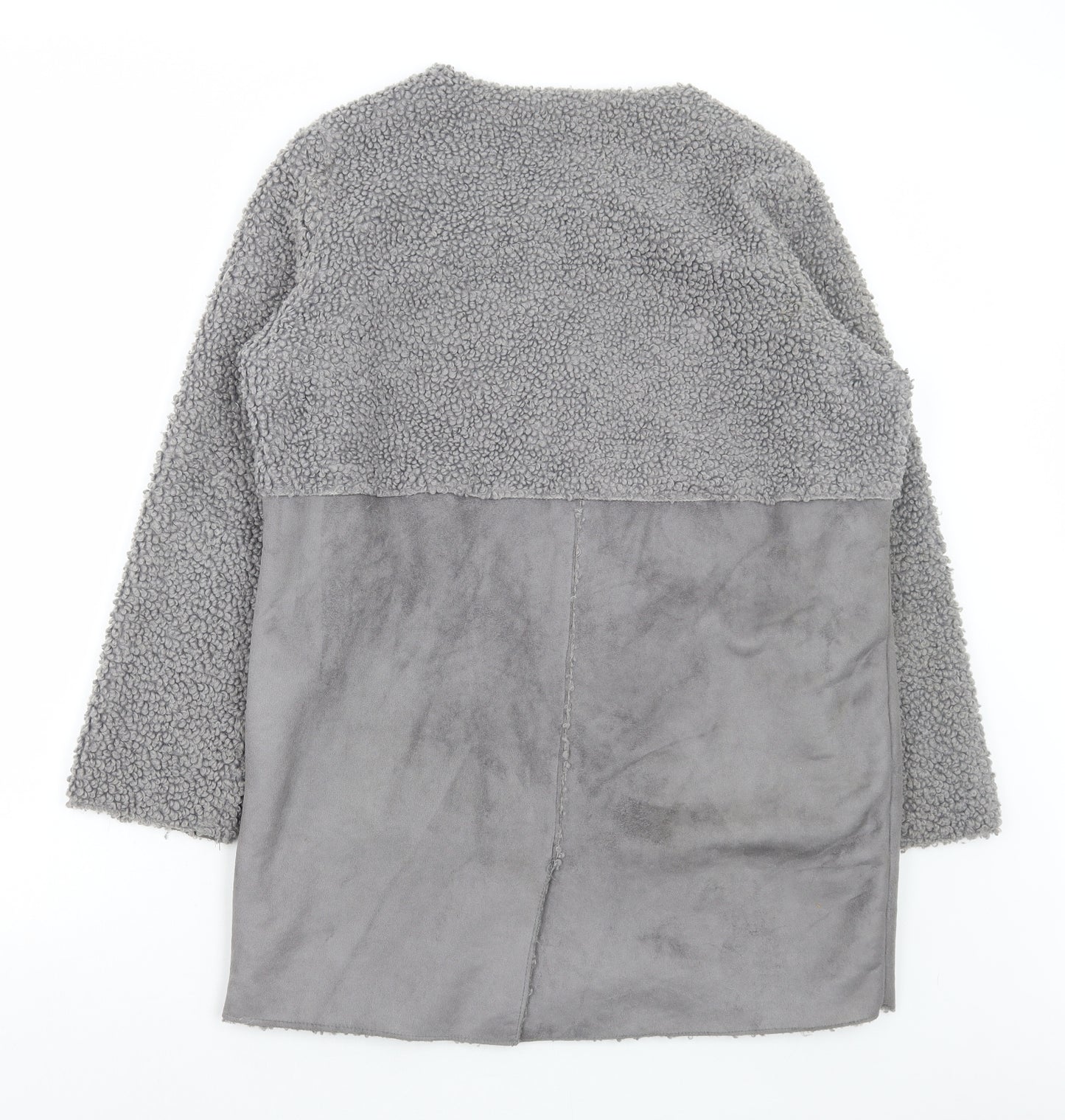 Nutmeg Womens Grey Jacket Size 12 Zip