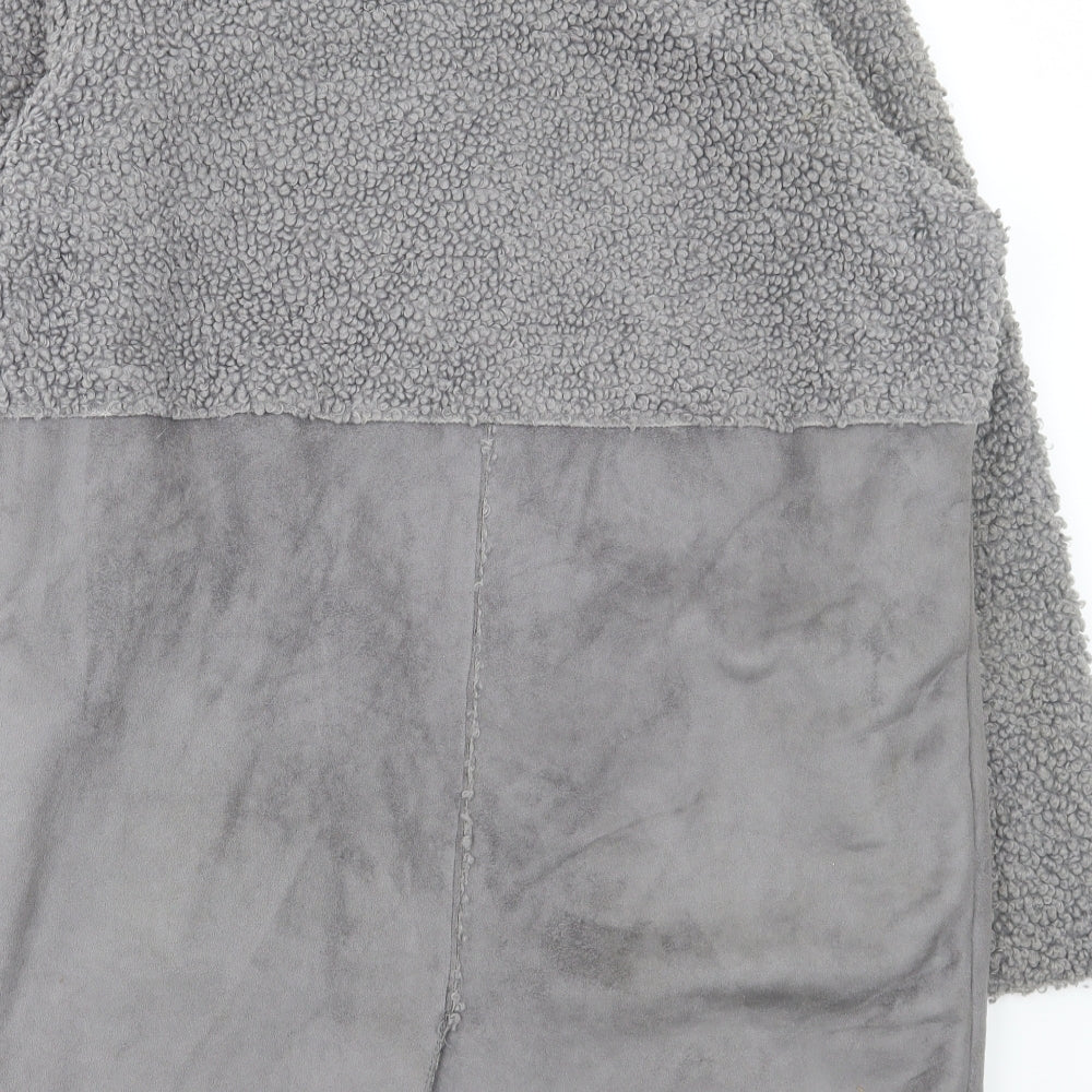 Nutmeg Womens Grey Jacket Size 12 Zip