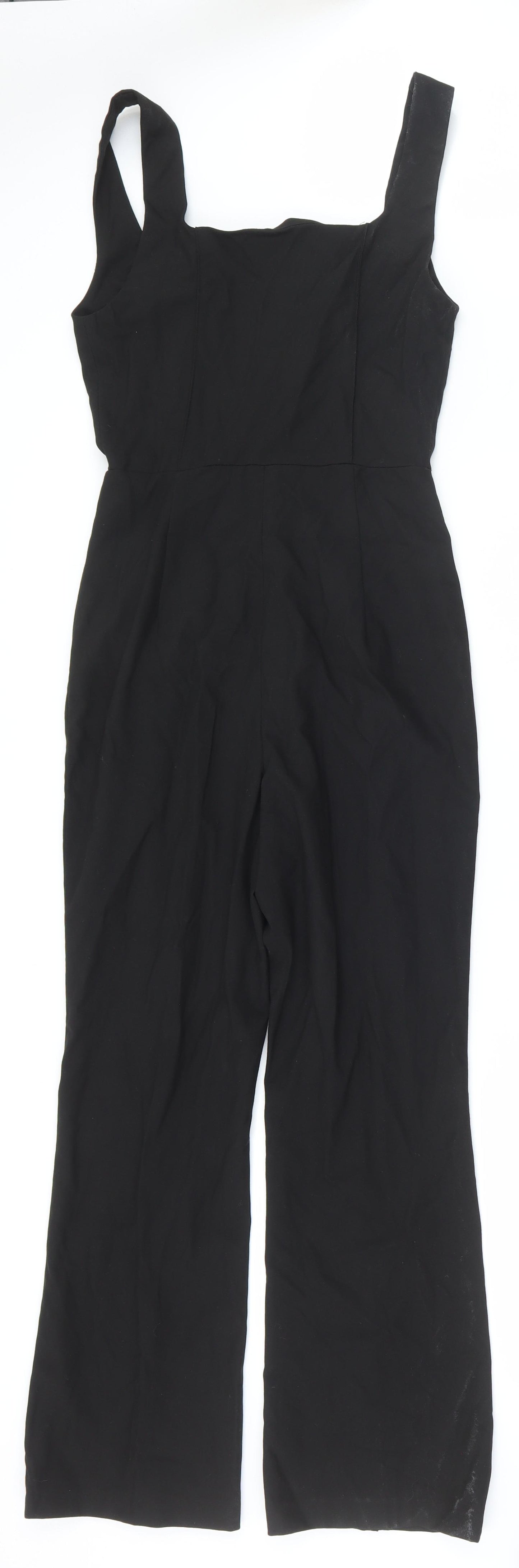 Zara Womens Blue Polyester Jumpsuit One-Piece Size S L27 in Zip