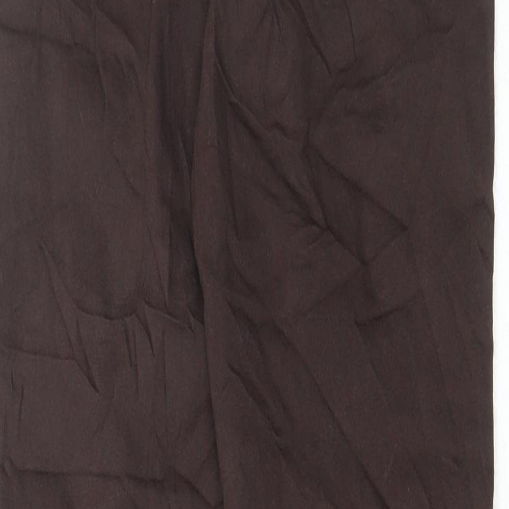 Marks and Spencer Womens Brown Cotton Jegging Jeans Size 6 L29 in Regular