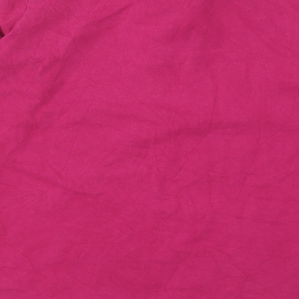 MUSTO Womens Purple Cotton Basic Polo Size 14 Collared