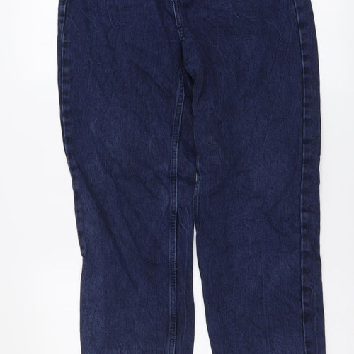 Urban Outfitters Womens Blue Cotton Mom Jeans Size 28 in L30 in Regular Button