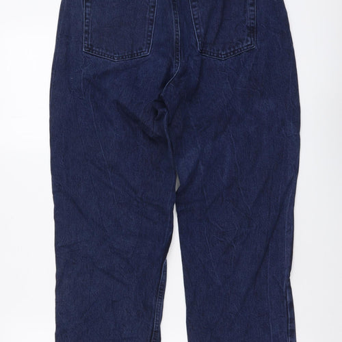Urban Outfitters Womens Blue Cotton Mom Jeans Size 28 in L30 in Regular Button
