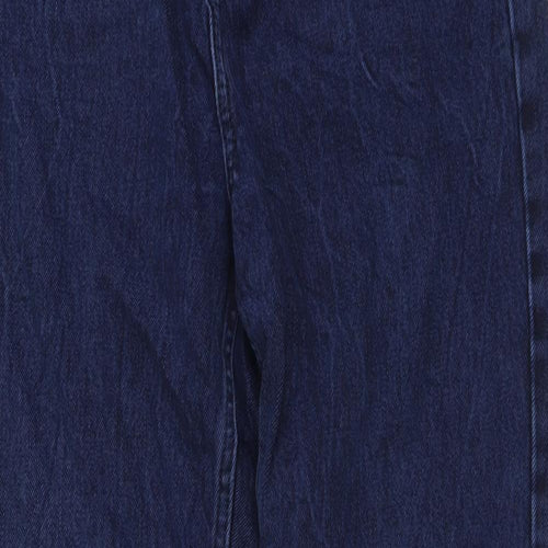 Urban Outfitters Womens Blue Cotton Mom Jeans Size 28 in L30 in Regular Button