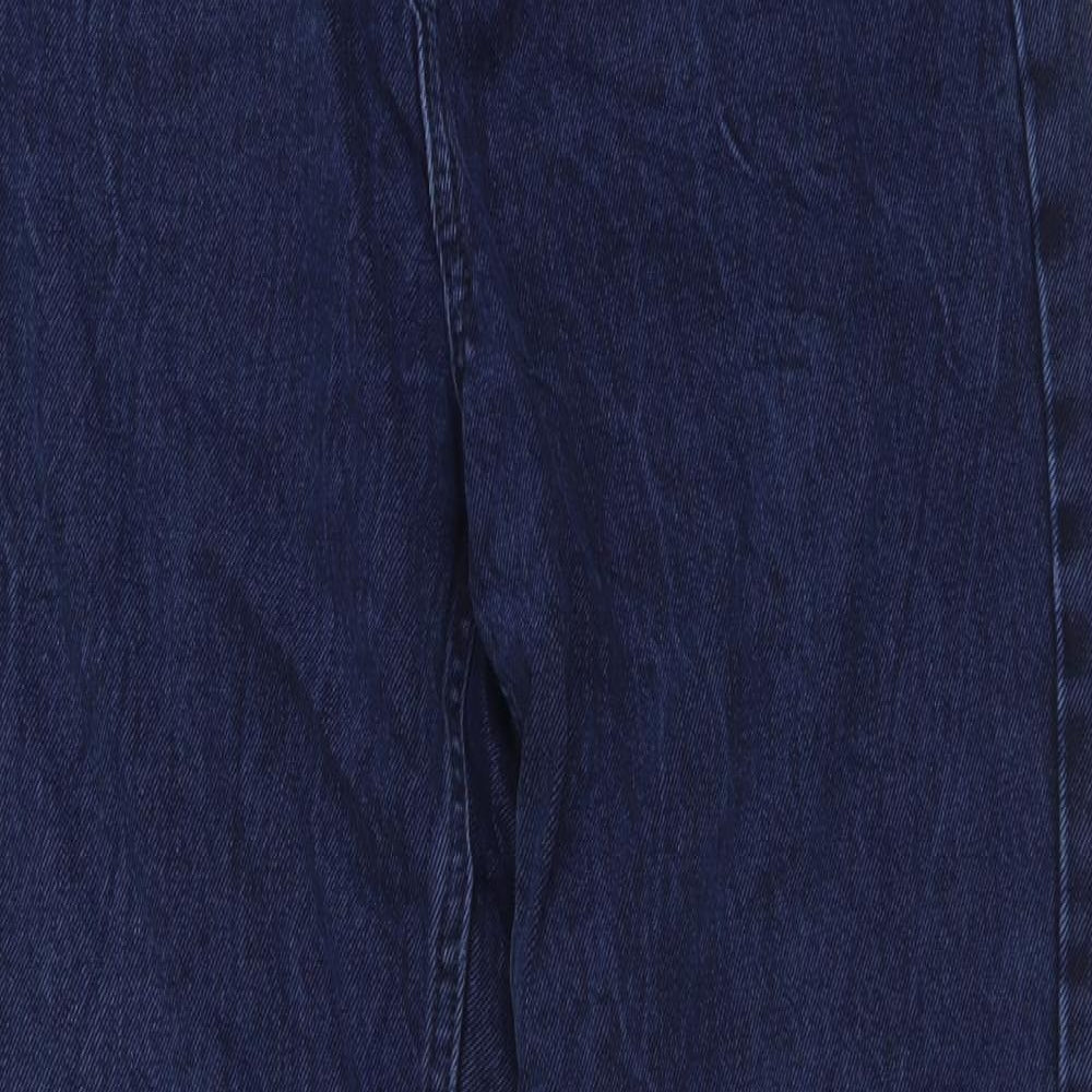 Urban Outfitters Womens Blue Cotton Mom Jeans Size 28 in L30 in Regular Button