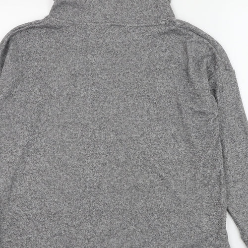 F&F Womens Grey Polyester Pullover Sweatshirt Size 10 Pullover
