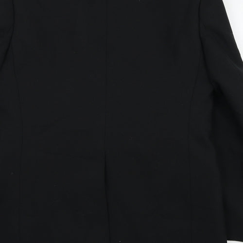Grendale Mens Black Polyester Jacket Suit Jacket Size 38