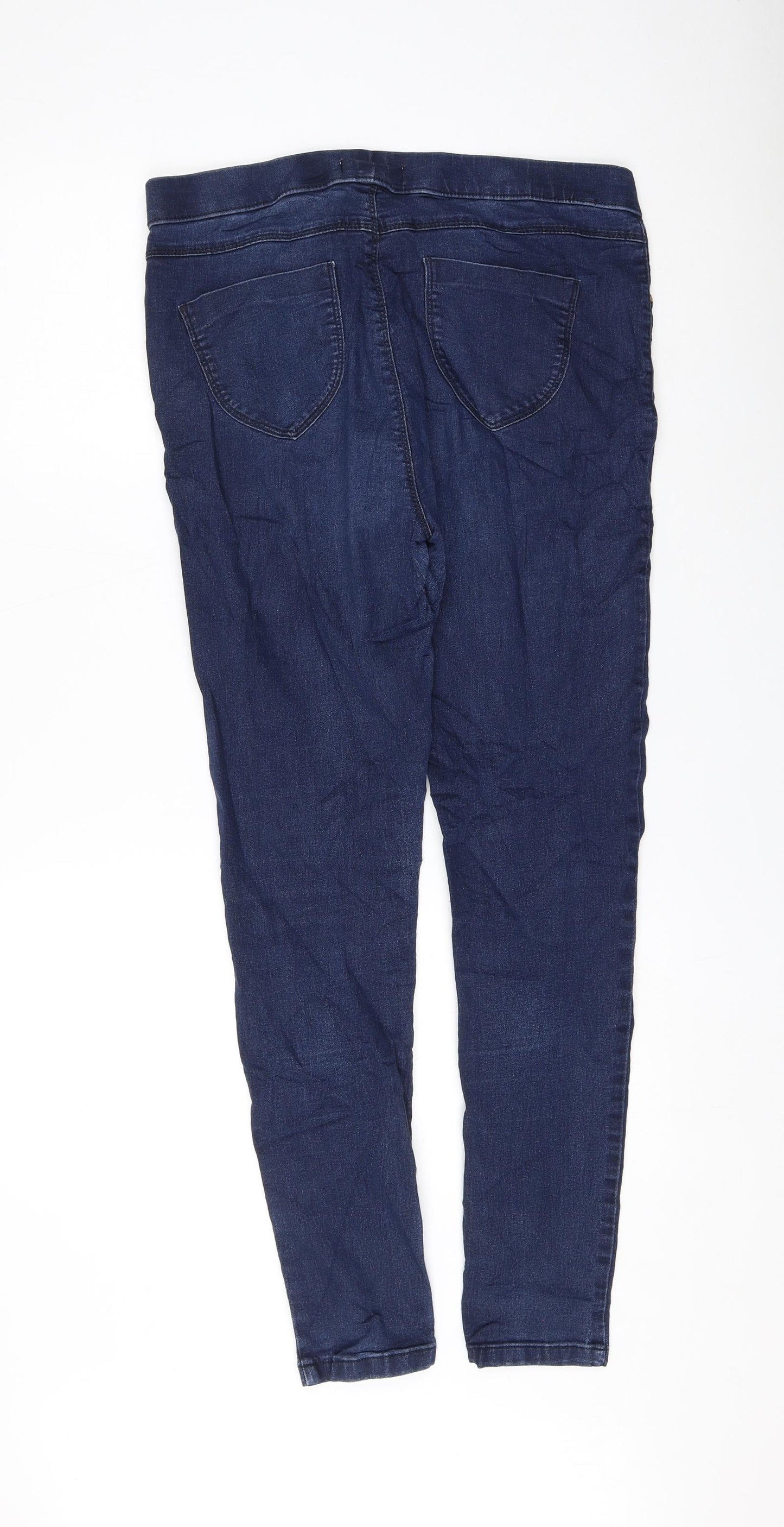 Dorothy Perkins Womens Blue Cotton Jegging Jeans Size 14 L28 in Regular