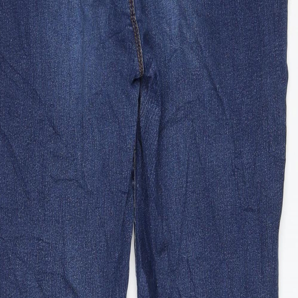 Dorothy Perkins Womens Blue Polyester Jegging Jeans Size 14 L29 in Regular