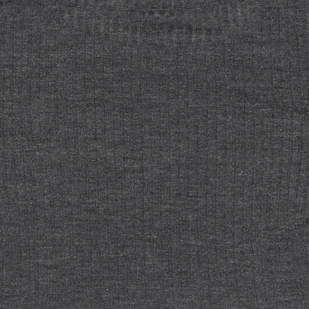 Topshop Womens Grey Polyester Cropped T-Shirt Size 6 Round Neck