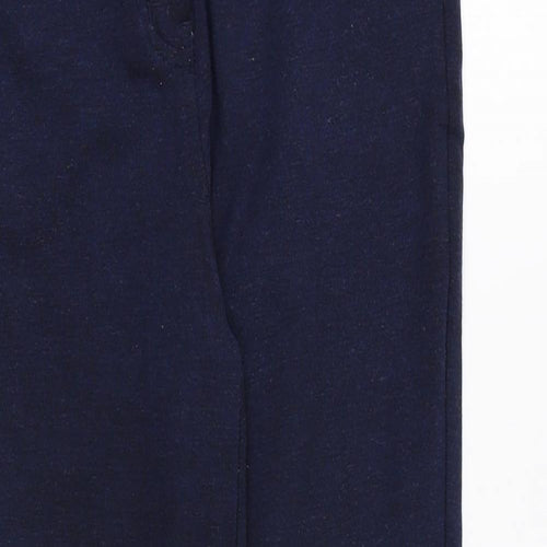 NEXT Womens Blue Viscose Capri Leggings Size 10 L27 in