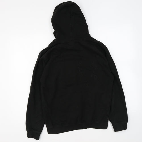 All We Do is Mens Black Cotton Pullover Hoodie Size S - Scooter