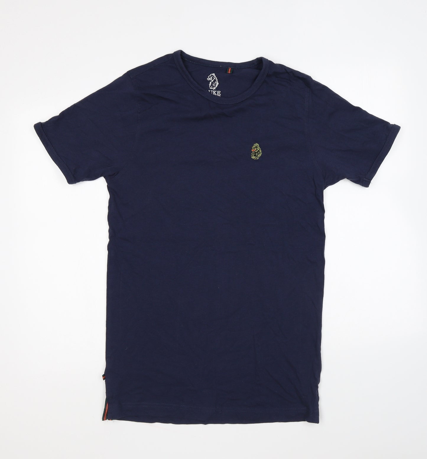 Luke Sport Mens Blue Cotton T-Shirt Size M Round Neck