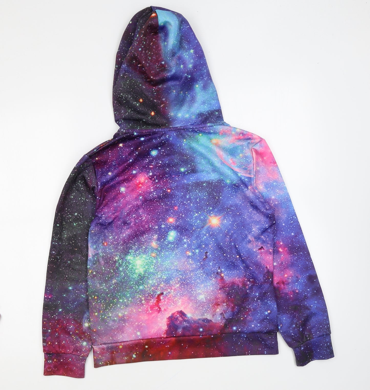 Funny Co Kid Boys Multicoloured Polyester Pullover Hoodie Size M Pullover