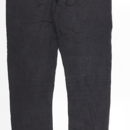 Denim & Co. Womens Black Cotton Skinny Jeans Size 10 L29 in Regular Zip