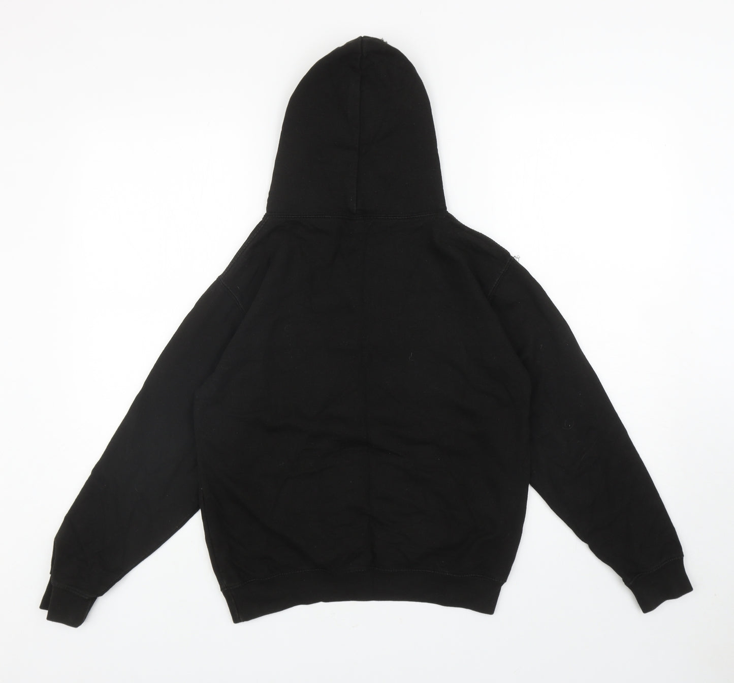 Just Hoods Womens Black Cotton Pullover Hoodie Size XS Pullover - Sisters