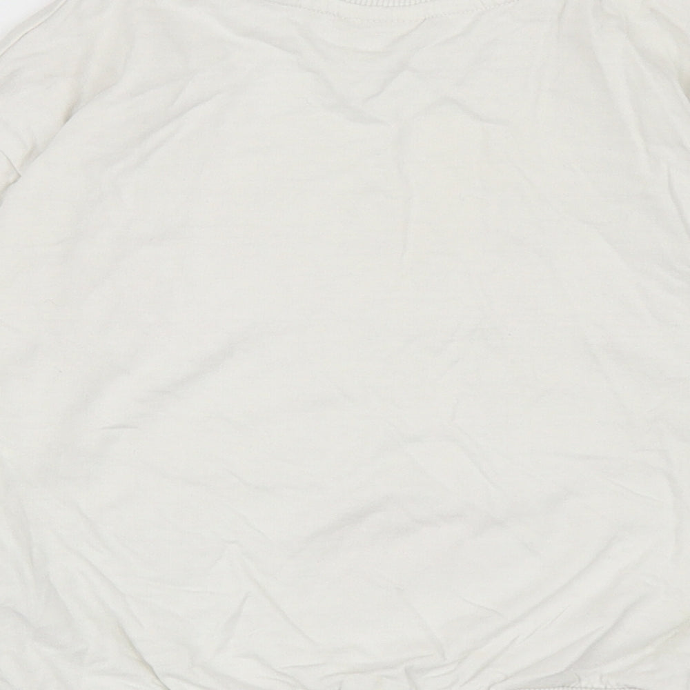 Matalan Girls White Cotton Pullover Sweatshirt Size 4-5 Years Pullover - Peppa Pig