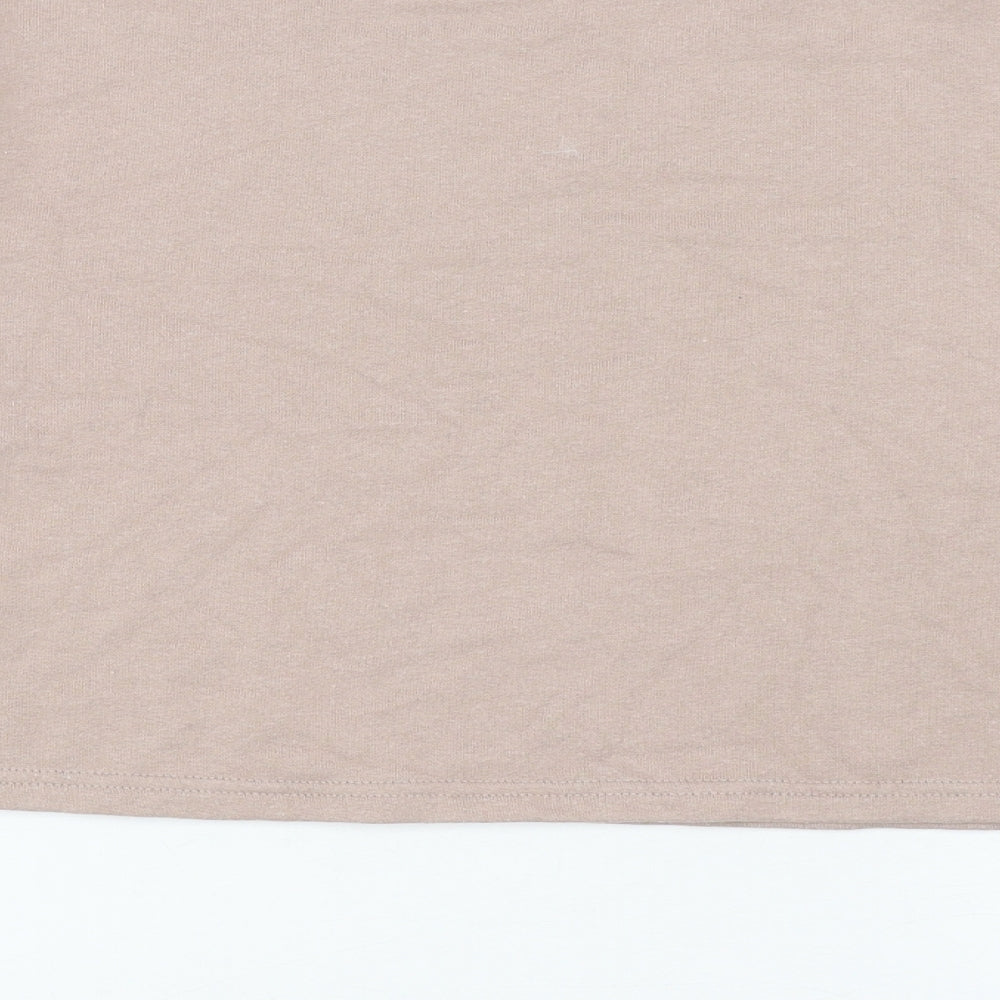 New Look Girls Brown Cotton Pullover Sweatshirt Size 12-13 Years Pullover - Cropped