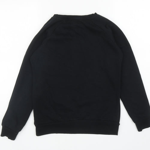 Primark Girls Black Cotton Pullover Sweatshirt Size 12-13 Years Pullover - Sorry Not Sorry