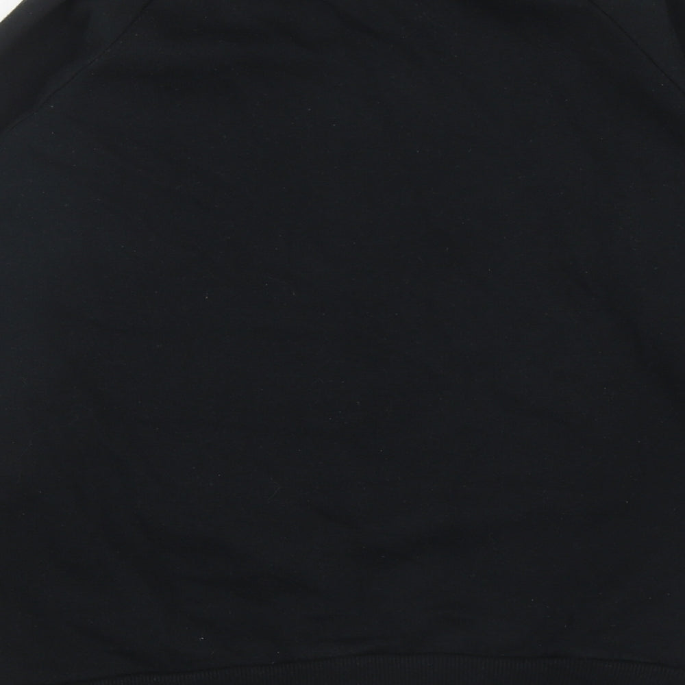 Primark Girls Black Cotton Pullover Sweatshirt Size 12-13 Years Pullover - Sorry Not Sorry