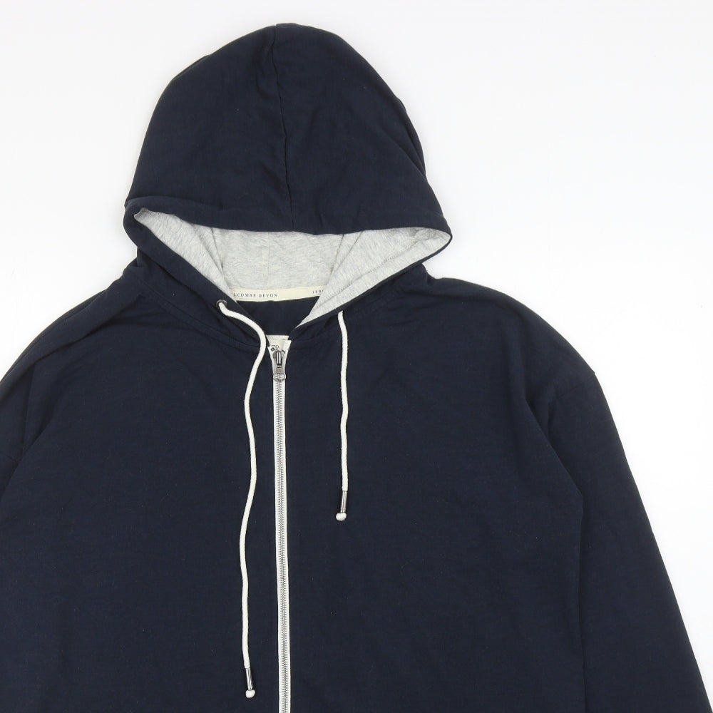 Quba & Co Womens Blue Polyester Full Zip Hoodie Size 16 Zip - Quba Sails