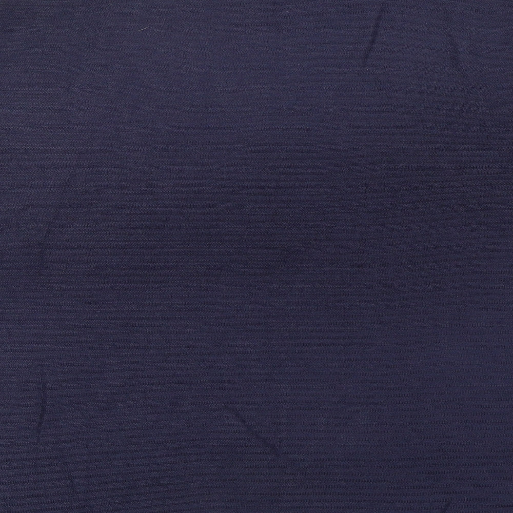 Jacqueline De Yong Womens Blue Roll Neck Acrylic Pullover Jumper Size M
