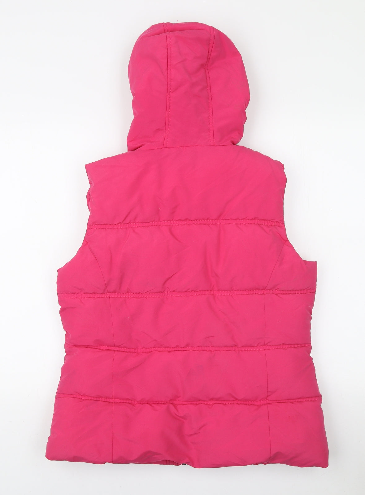 F&F Womens Pink Gilet Jacket Size 16 Zip