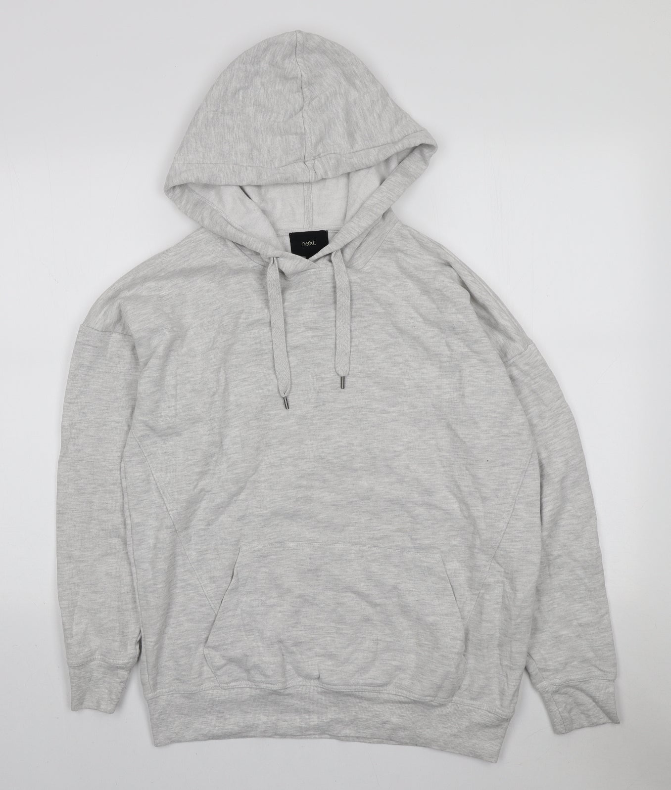 NEXT Womens Grey Polyester Pullover Hoodie Size 12 Pullover