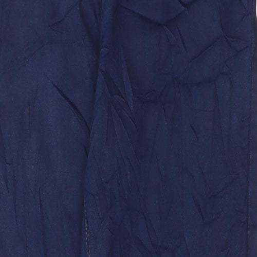 Marks and Spencer Womens Blue Cotton Jegging Jeans Size 16 L28 in Regular