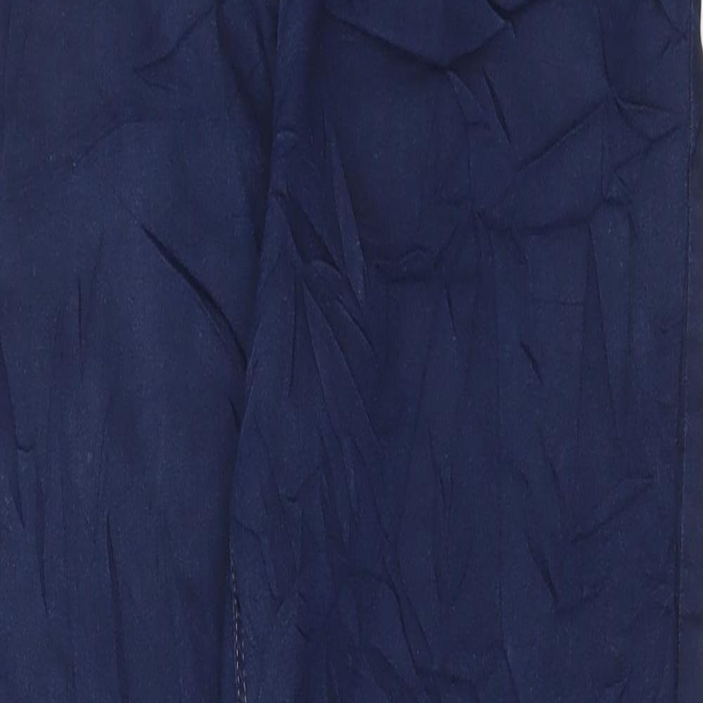 Marks and Spencer Womens Blue Cotton Jegging Jeans Size 16 L28 in Regular