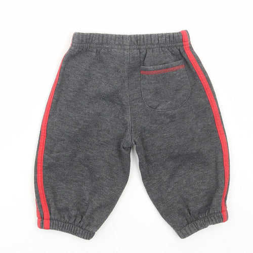 Lonsdale Baby Grey Polyester Jogger Trousers Size 6-9 Months Pullover