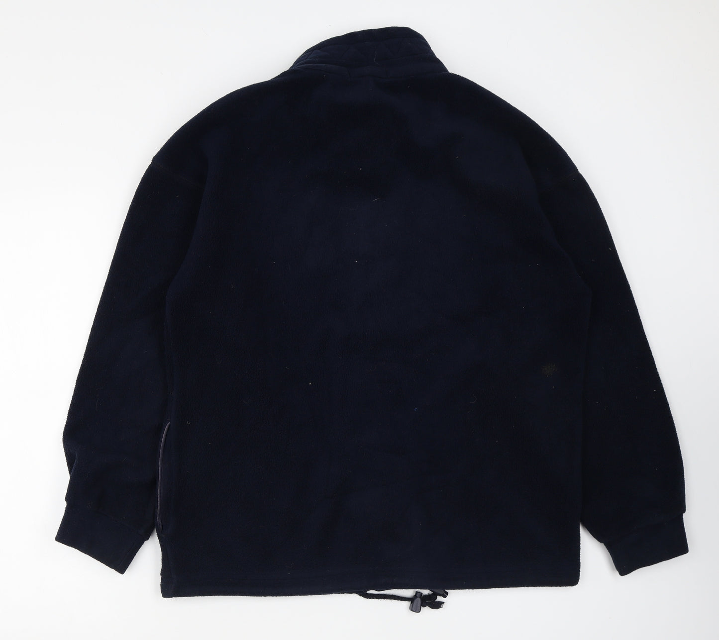 Marks and Spencer Womens Blue Polyester Full Zip Sweatshirt Size 10 Zip