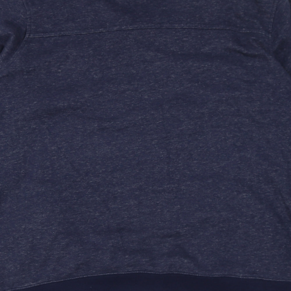NEXT Womens Blue Cotton Full Zip Sweatshirt Size 20 Zip