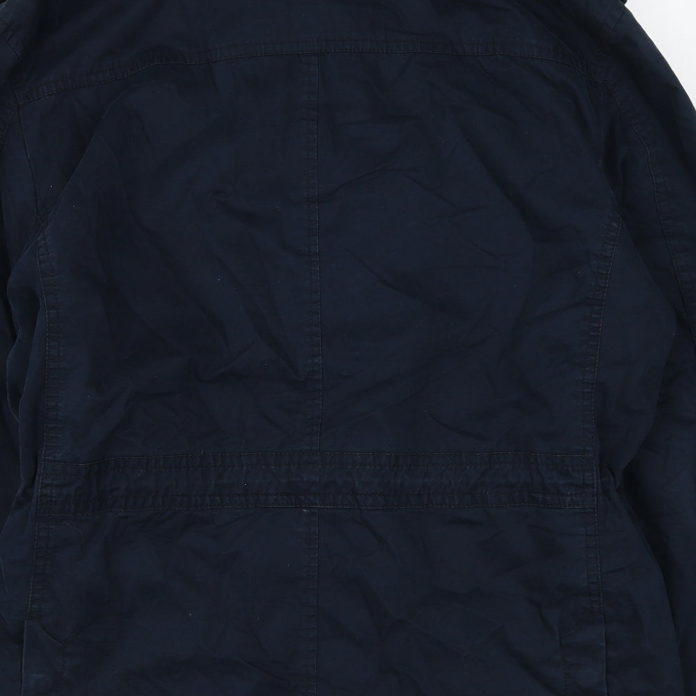 MCNEAL Mens Blue Jacket Coat Size XL Zip