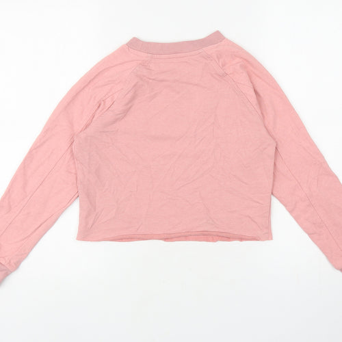 George Girls Pink Cotton Pullover Sweatshirt Size 9-10 Years Pullover - Los Angeles