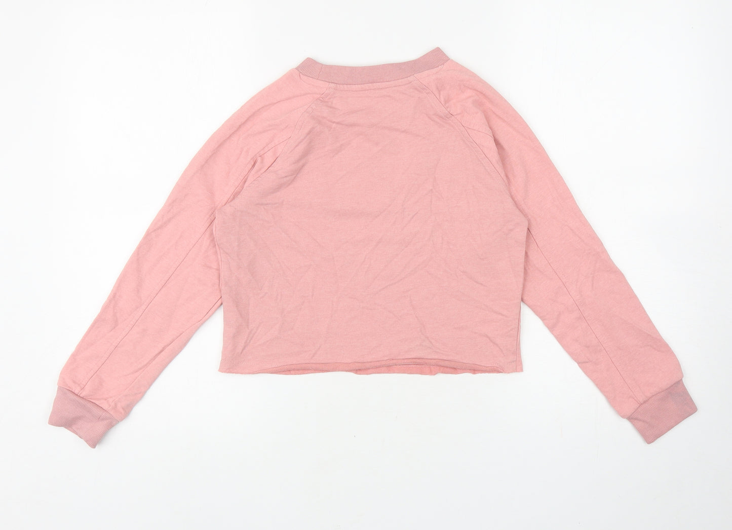George Girls Pink Cotton Pullover Sweatshirt Size 9-10 Years Pullover - Los Angeles