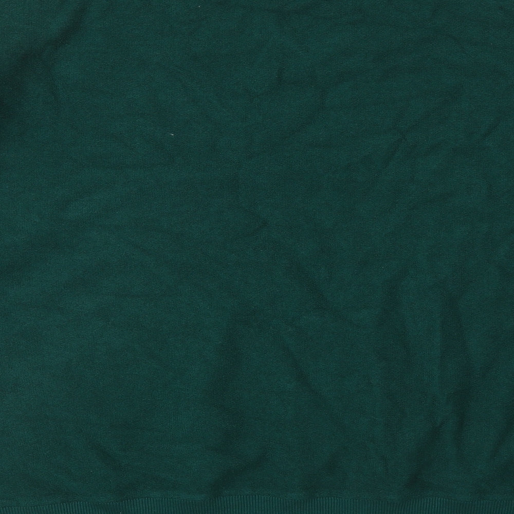 COLLUSION Mens Green Cotton Pullover Sweatshirt Size M