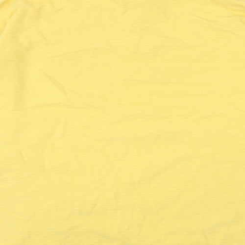 JOOP Mens Yellow Cotton Pullover Sweatshirt Size 2XL